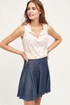 Les Cocotiers Rosegold Tie-neck Top