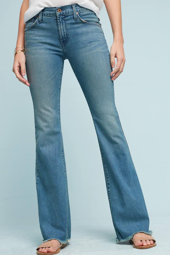 James Jeans Bella Mid-rise Slim Flared