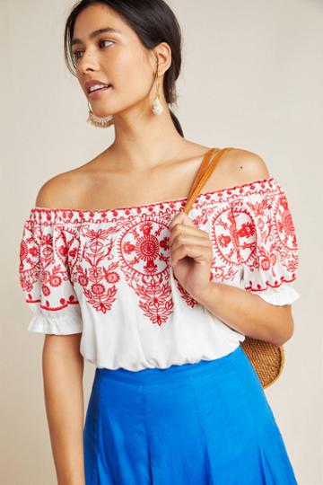 Luna Moon Alouette Off-the-shoulder Blouse