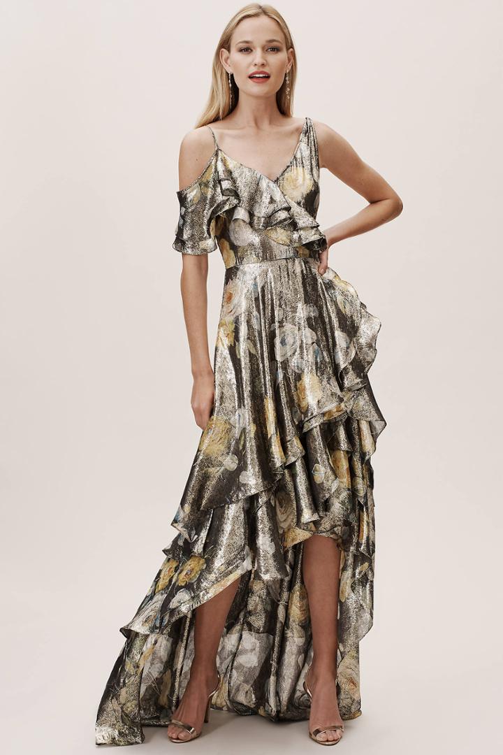 Anthropologie Aran Wedding Guest Dress