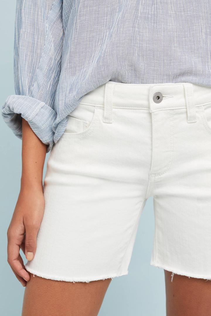 Pilcro And The Letterpress Pilcro Mid-rise Skinny Denim Shorts