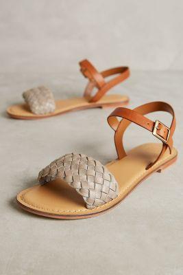 Jasper & Jeera Negara Sandals Grey/tan