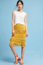 Harlyn Tiered Fringe Pencil Skirt