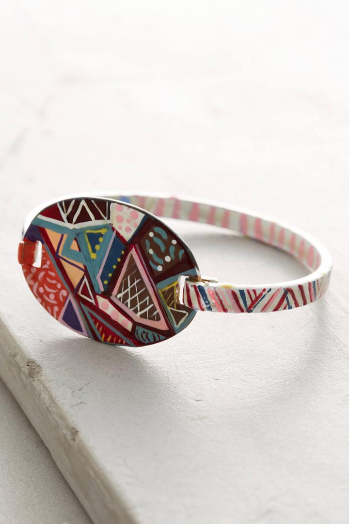 Susan Alexandra Geo Painted Cuff