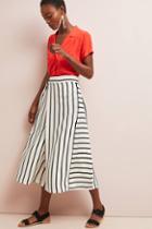 Eva Franco Regatta Striped Wide-leg Pants