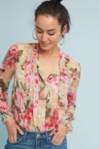 Ranna Gill Eden Tie-sleeve Blouse