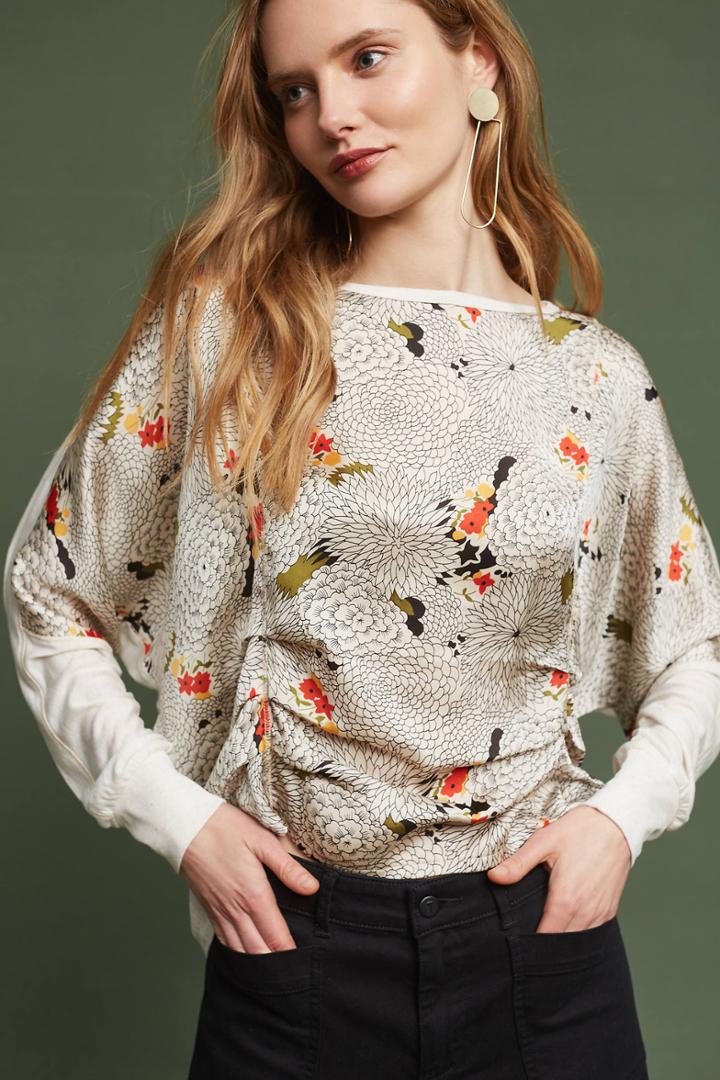 Tiny Woven Dolman Top