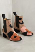 Maliparmi Flowering Suede Booties