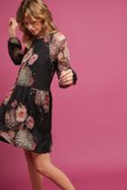 Vineet Bahl Printed Drop-waist Dress