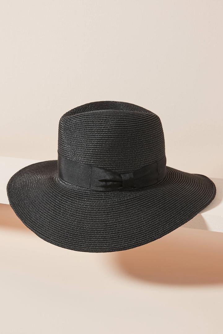 Anthropologie Alhambra Trimmed Fedora