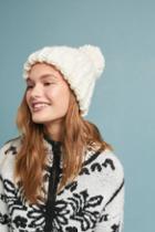 Caroline Kaufman X Anthropologie Pommed Beanie