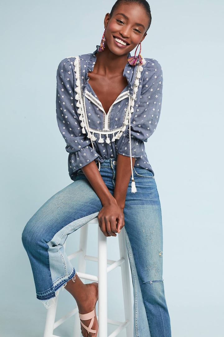 Maeve Sawyer Peasant Top