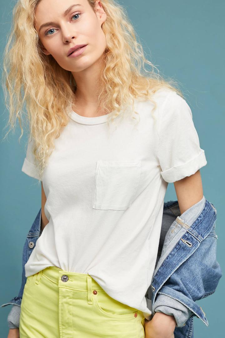 Sol Angeles Pocket Boyfriend Tee