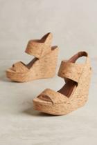 Matiko Liza Cork Wedges Neutral