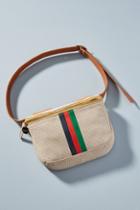 Clare V. Striped Canvas Waist Pack