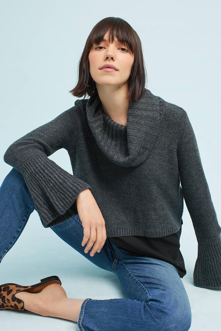 Moth Taylor Bell-sleeve Pullover