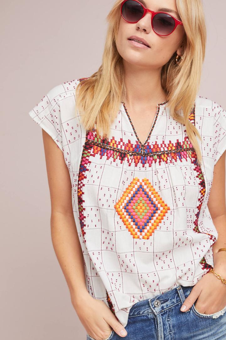 Kopal Dorian Embroidered Top