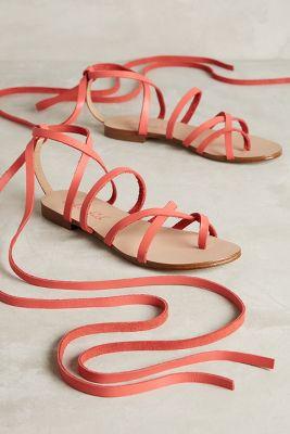 Splendid Carly Sandals Coral