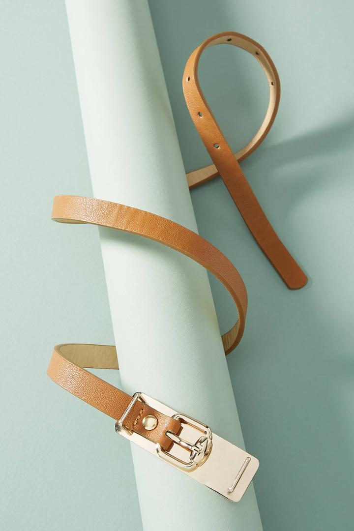 Anthropologie Nassau Skinny Belt