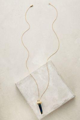 Catherine Weitzman Plume Capsule Necklace