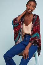 Anthropologie Winchester Floral Kimono