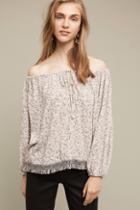 Eri + Ali Trailward Off-the-shoulder Peasant Top