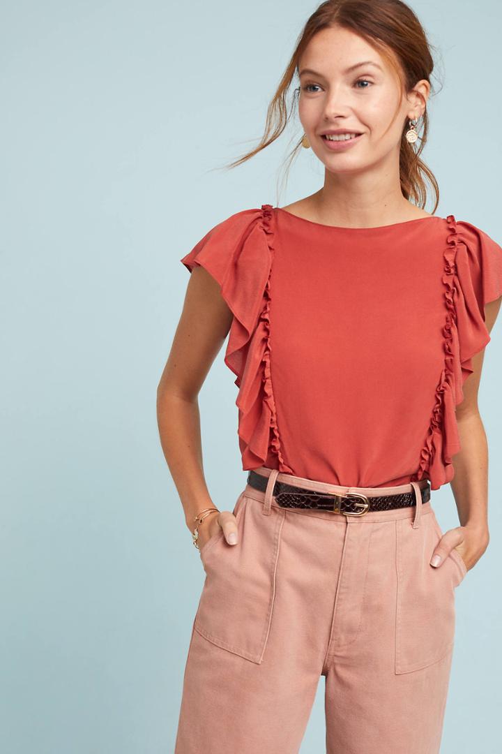 Frye Harper Silk Blouse
