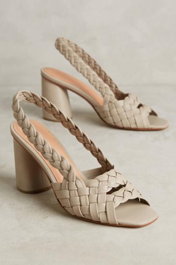Anthropologie Hl Slingback Woven