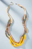Anthropologie Endless Sun Layered Necklace