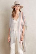 Pool To Party Striped Gauze Kimono