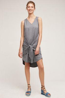 Dolan Left Coast Tie-front Tank Dress