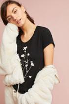 T.la Rolled-cuff Graphic Tee