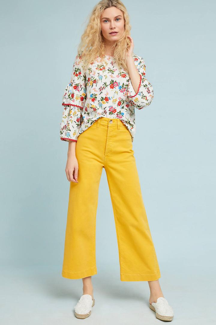W5 Concepts Springfield Floral Blouse