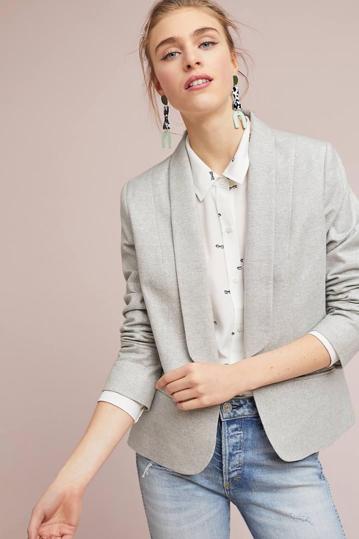 Helene Berman London Chatoyer Linen Blazer