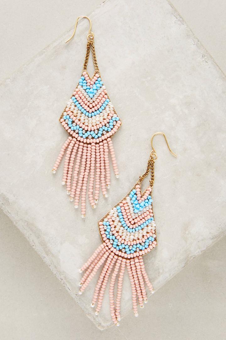 Anthropologie Shailene Tassel Earrings