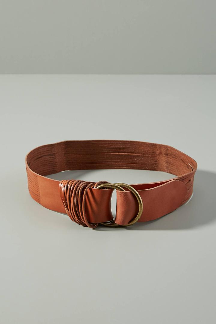 Anthropologie Tonya Double O-ring Belt
