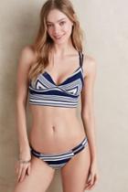 Vitamin A Striped Bottoms Blue Motif