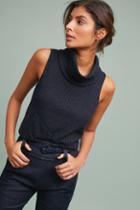 Sunday In Brooklyn Ribbed Sleeveless Turtleneck