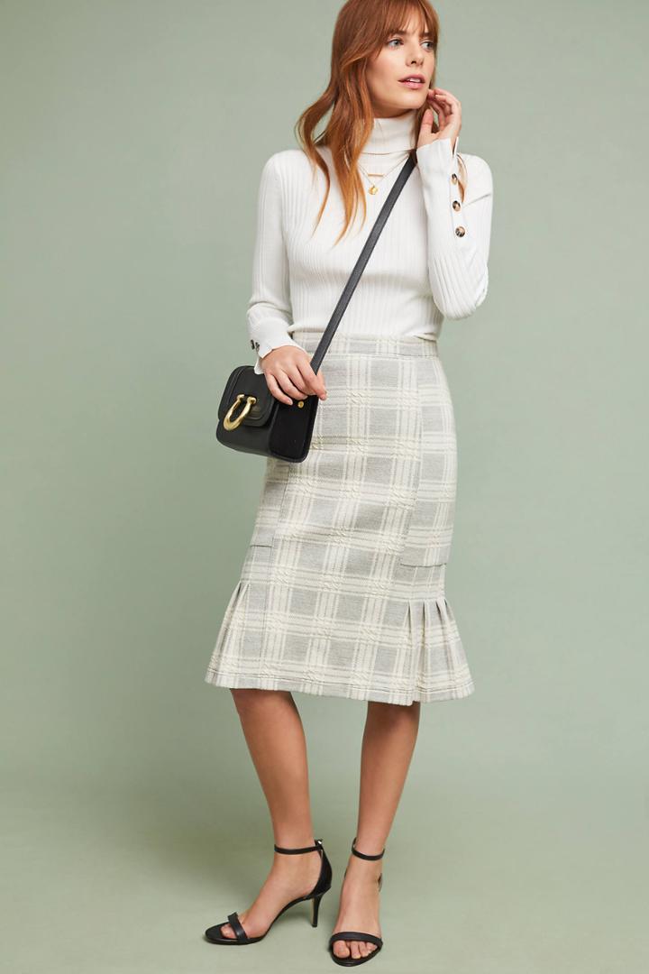 Current Air Flounced Menswear Skirt