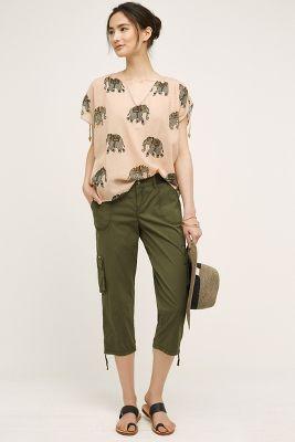 Marrakech Zipped Cargo Capris