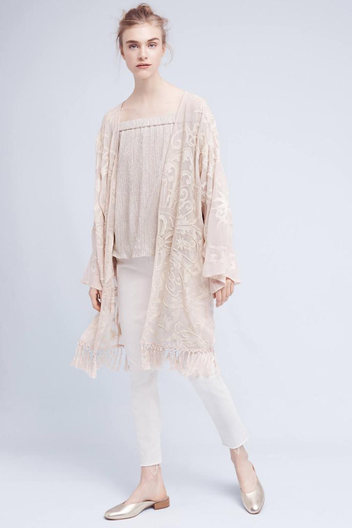 Vero Alfie Dreaming Fringe Kimono