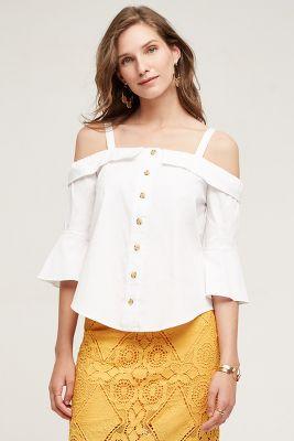 Maeve Mura Poplin Top