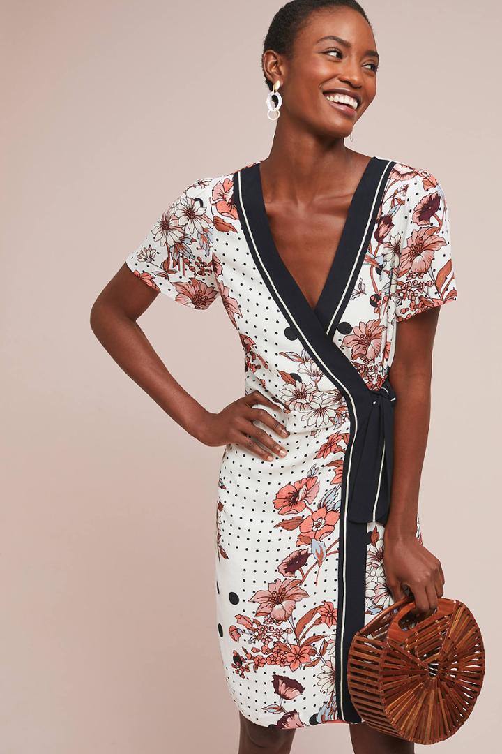 Maeve Aubrey Wrap Dress