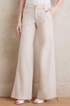 Pilcro Linen Wide-legs Neutral