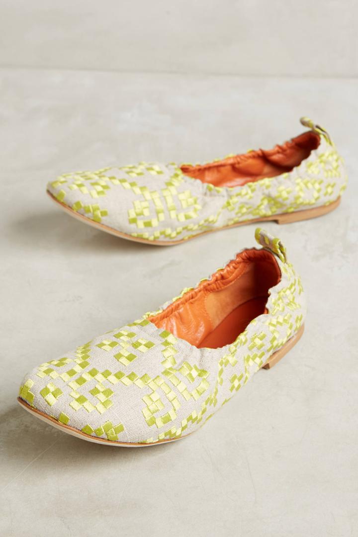 Anthropologie Fl Textile Elastic Choke