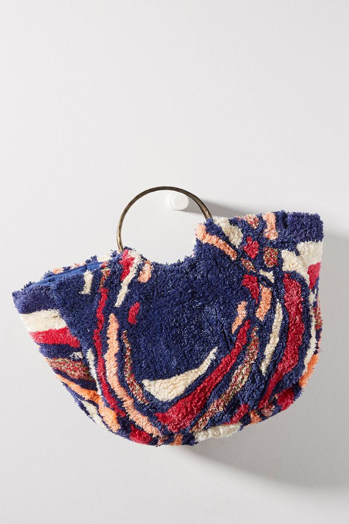 Anthropologie Donna Fuzzy Clutch