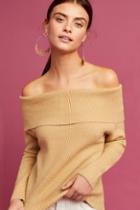 Moth Cozy Off-the-shoulder Pullover
