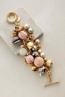 Miriam Haskell Septime Charm Bracelet