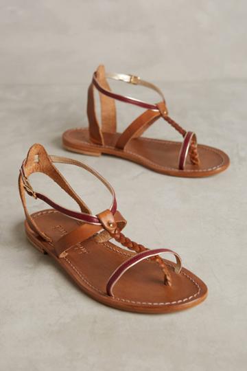 Anthropologie Capri Positano Faro Braided Sandals