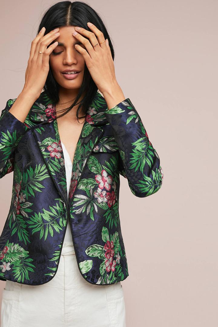 Patbo Jacquard Tropical Blazer